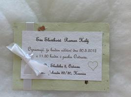 Svatební oznámení 